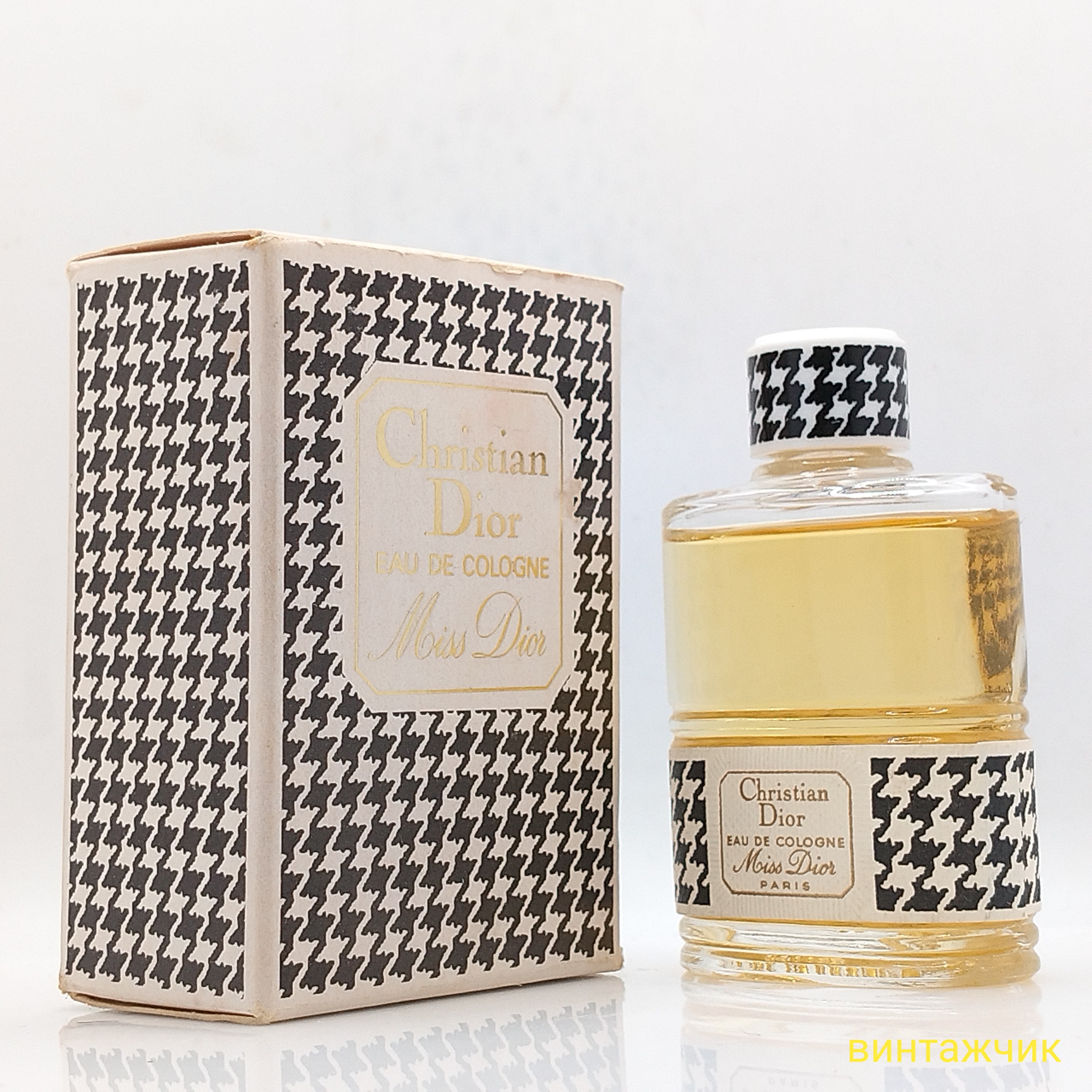 Miss Dior  Christian Dior  EDC  Одеколон  Сплеш  30 мл  Франция  1980-е  Винтаж