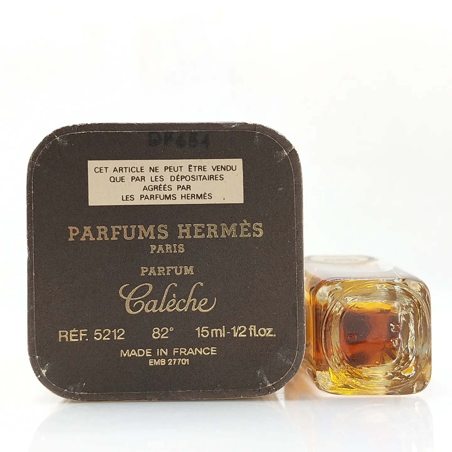 Hermes  Caleche  Parfum  Духи  Сплеш  15 мл  Франция  1980-е  Винтаж фото 4