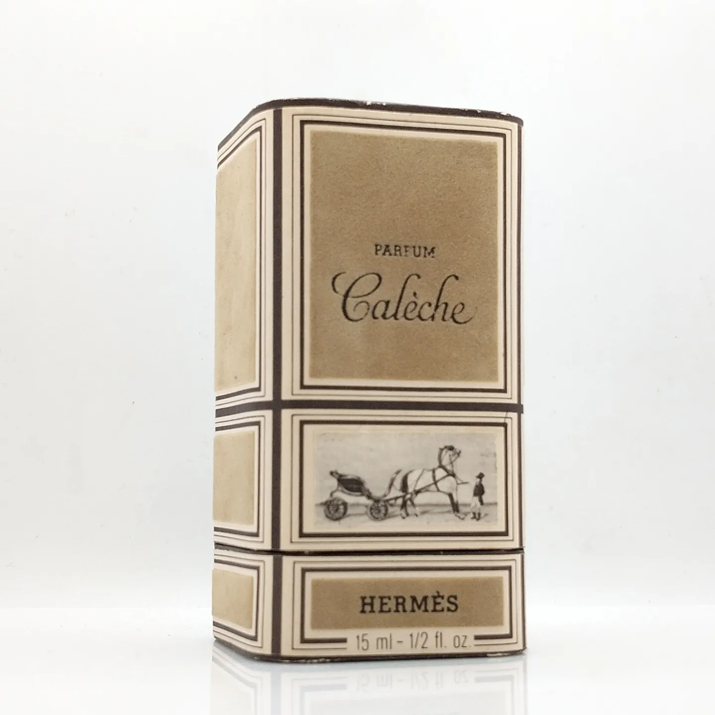 Hermes  Caleche  Parfum  Духи  Сплеш  15 мл  Франция  1980-е  Винтаж фото 5