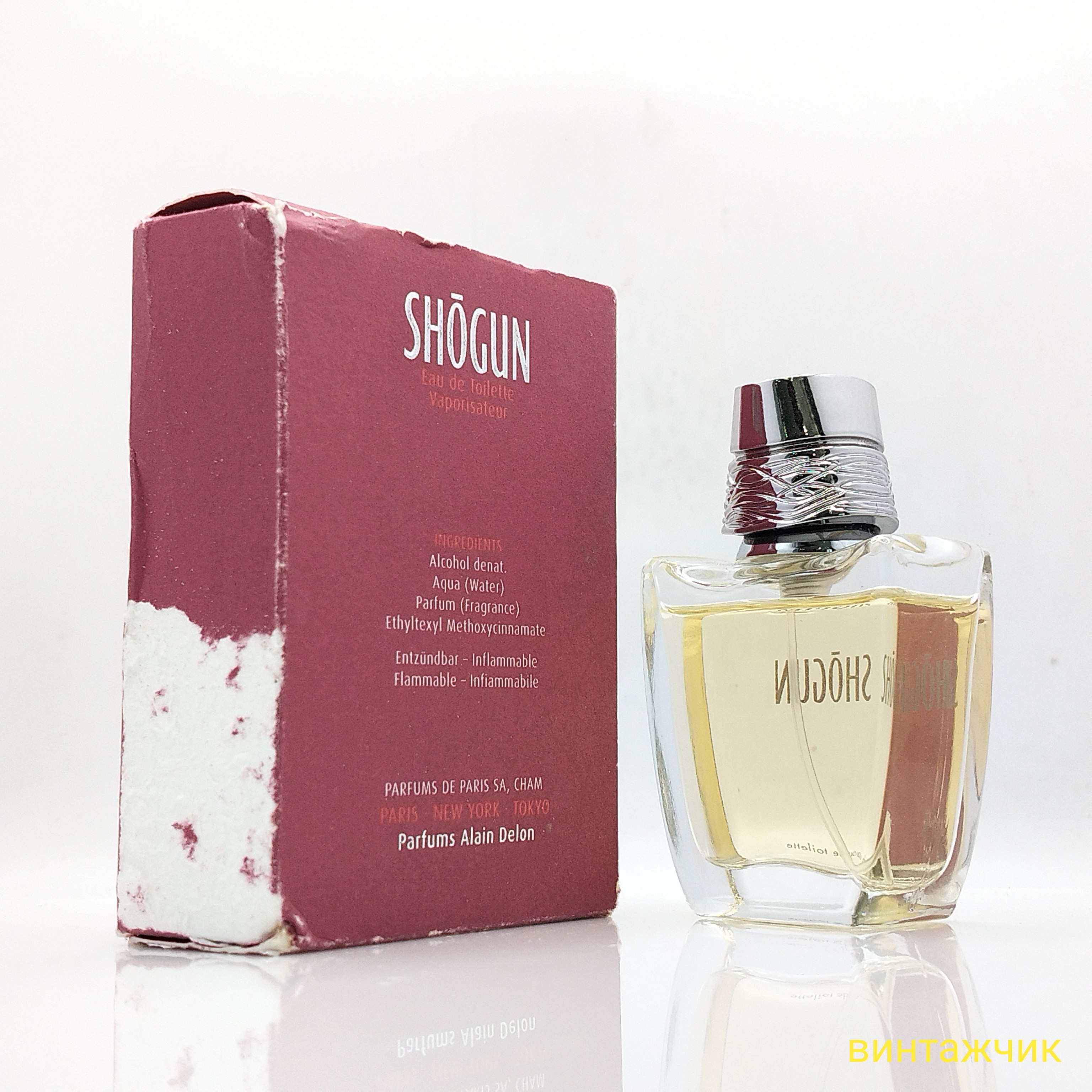 Shogun  Alain Delon  EDT  Туалетная вода  Спрей  30 мл  Швейцария  2000-е фото 2
