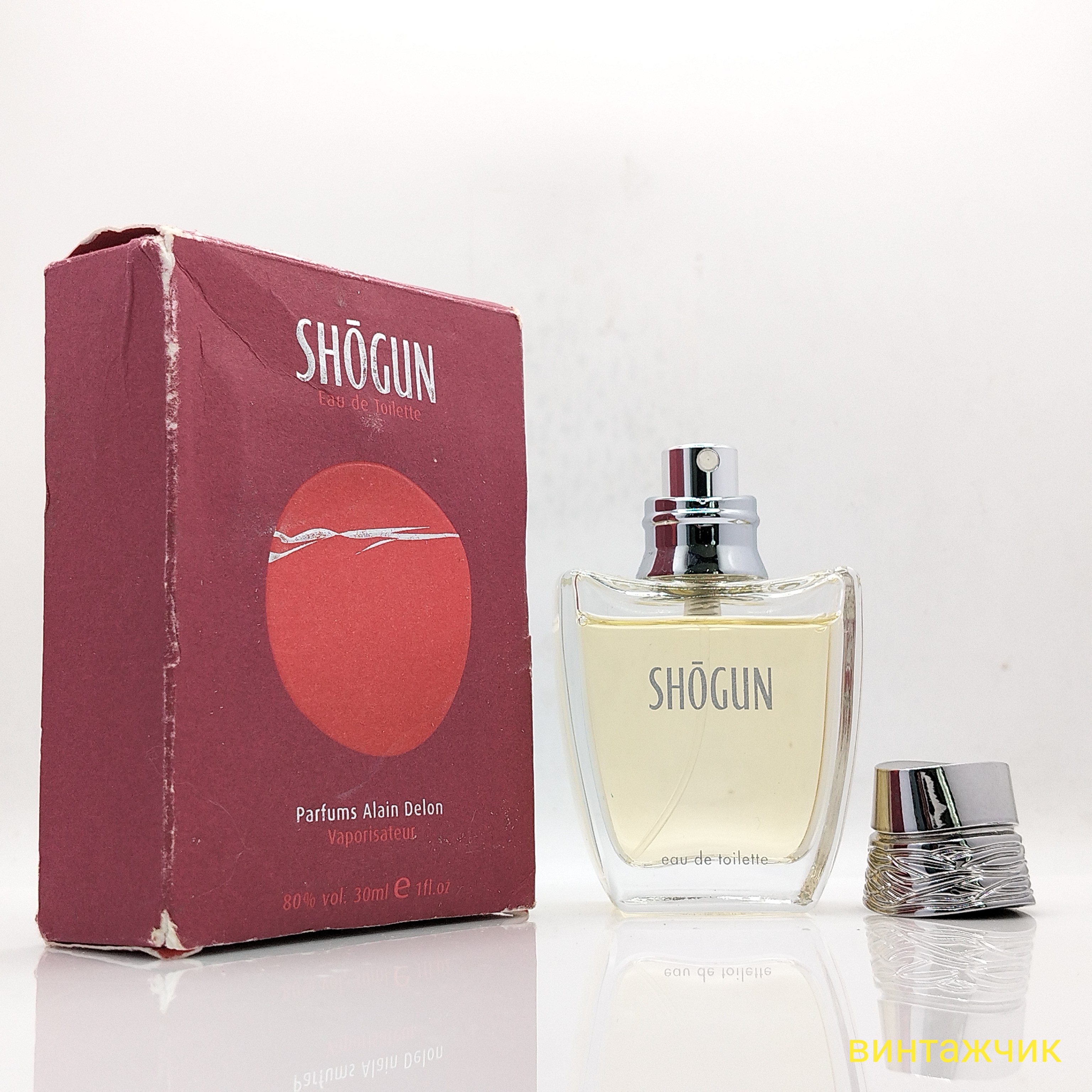 Shogun  Alain Delon  EDT  Туалетная вода  Спрей  30 мл  Швейцария  2000-е фото 5