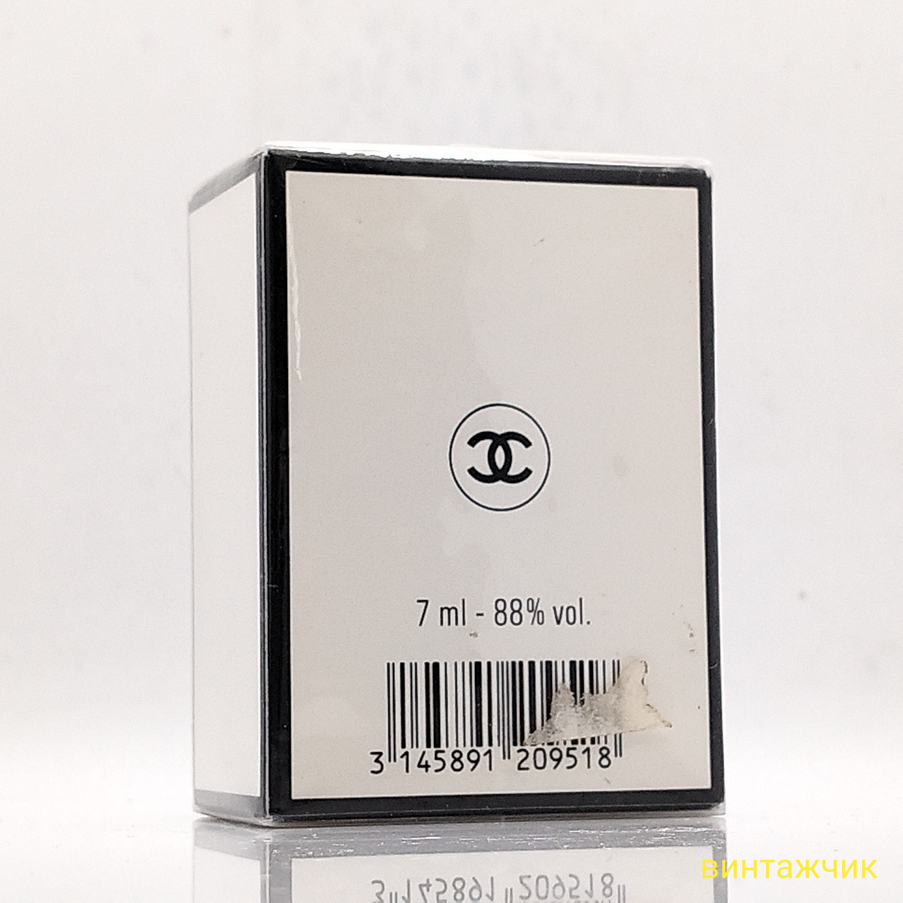 Chanel 5  Chanel  Parfum  Духи  7 мл  Франция  1990-е  Винтаж  СЛЮДА фото 2