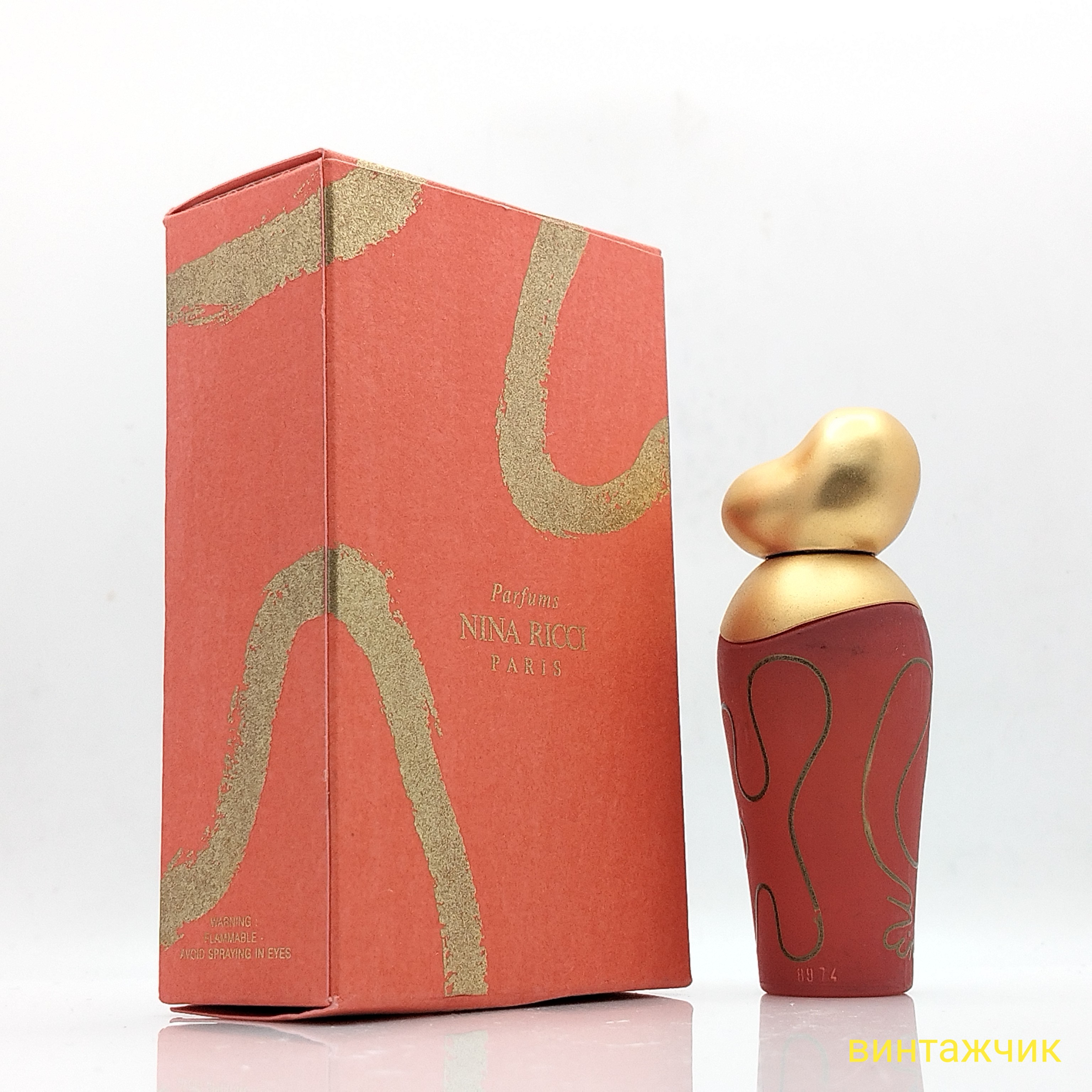 Deci Dela  Nina Ricci  Parfum  Духи  Спрей  7,5 мл  Франция  1990-е  Винтаж фото 2