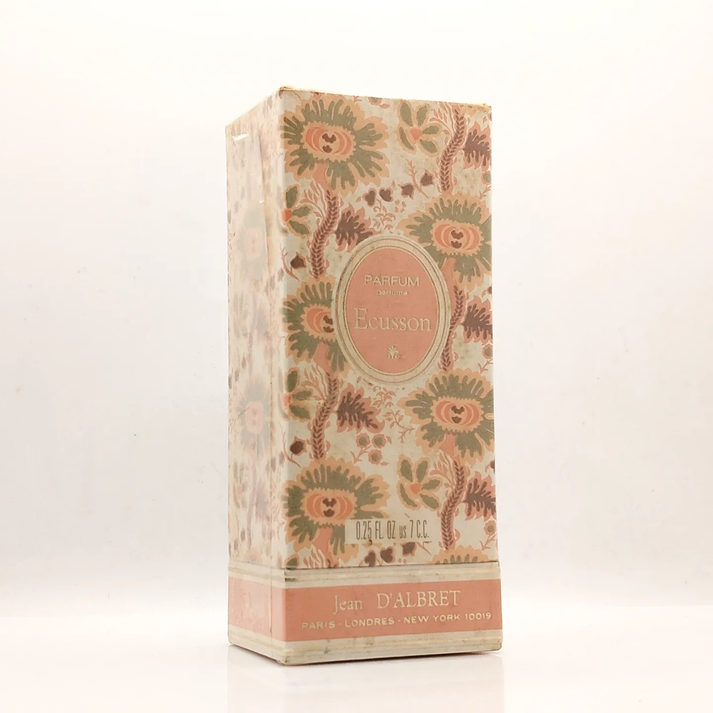 Ecusson  Jean d'Albret  Parfum  Духи  7 мл  Франция  1980-е  Винтаж