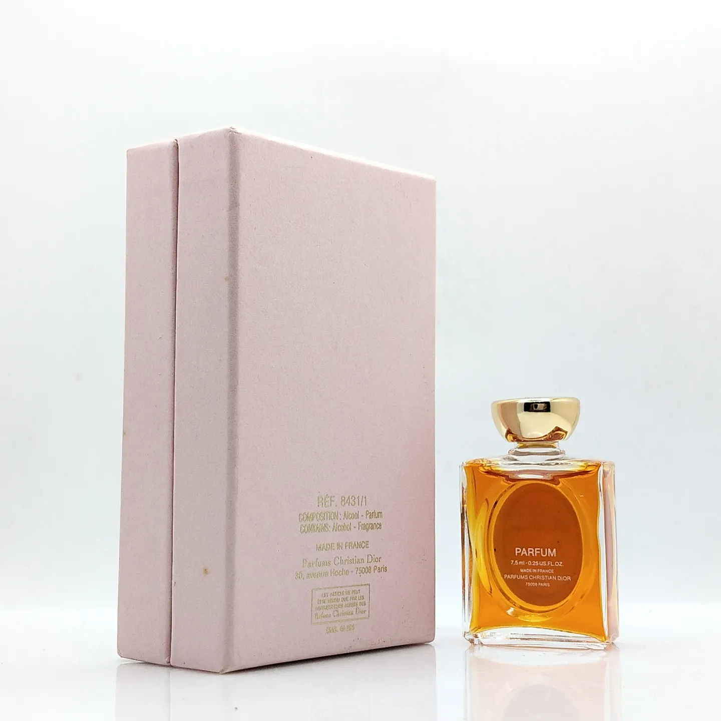 Christian Dior  Diorissimo  Parfum  Духи  Сплеш  7,5 мл  Франция  1980-е  Винтаж фото 2
